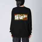 へびのあしの猪どっぐ鹿どっぐ蝶どっぐ Big Long Sleeve T-Shirt