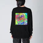 Purple Pearlのescaping reality Big Long Sleeve T-Shirt