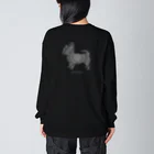 AtelierBoopの花月　チワワ Big Long Sleeve T-Shirt