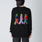 Wakameleonの女の子たち Big Long Sleeve T-Shirt