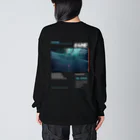 ノブ太のアパレルのDeep Web Big Long Sleeve T-Shirt