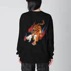 たぶんのwithトラ Big Long Sleeve T-Shirt