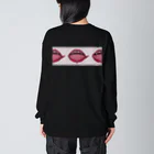 51015のplum lip Big Long Sleeve T-Shirt