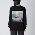 烏帽子 眇眼のマジックアワー〜~ Big Long Sleeve T-Shirt