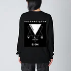 DIMADARA BY VULGAR CIRCUSのinside pain/DB_35 ビッグシルエットロングスリーブTシャツ