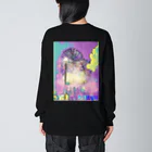 kittyu のkittyu  hanabi Big Long Sleeve T-Shirt