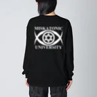 AURA_HYSTERICAのMISKATONIC UNIVERSITY ビッグシルエットロングスリーブTシャツ