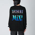 樹樹JUJUのクラゲ惑星 Big Long Sleeve T-Shirt