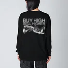 AURA_HYSTERICAのBuy high, sell higher ビッグシルエットロングスリーブTシャツ