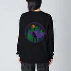 H3RD’sのbackプリント　ロンT　Anti.Ver Big Long Sleeve T-Shirt