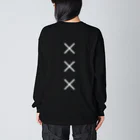 夏八木 葵巳のお店のヤンキークマたん Big Long Sleeve T-Shirt