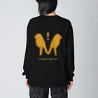 inorganicmatterのinorganic matter 【Happening finger】 Big Long Sleeve T-Shirt