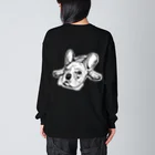 MMSANの気になるわん。 Big Long Sleeve T-Shirt