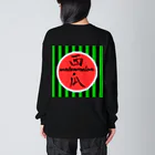 くまくま農園のWATERMELON Big Long Sleeve T-Shirt