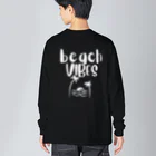 aoi.aoのBeach Vibes ビッグシルエットロングスリーブTシャツ