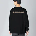 SOULBLAMEのTINY RABBIT BACK LOGO IN BLACK ビッグシルエットロングスリーブTシャツ