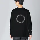 BUKOTSUMONのhumble way of life 「謙虚な生き方」 Big Long Sleeve T-Shirt