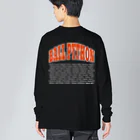 Basic はるの海外バンドT風ボールパイソン Big Long Sleeve T-Shirt