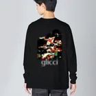 glicciの00666_b Big Long Sleeve T-Shirt