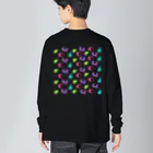 ティダのモンスターいっぱい Big Long Sleeve T-Shirt