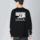 nekogorou_dot_comのねこごろう（ROARRRRR） Big Long Sleeve T-Shirt