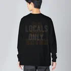 muku-moのMUKU-MO LOCALS 「DO NOT ENTER」 Big Long Sleeve T-Shirt