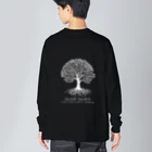 SLOW DoWN333の SLOWDoWN TREE LOGO WEAR ビッグシルエットロングスリーブTシャツ