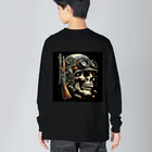 バッカスJPの兵士スカル Big Long Sleeve T-Shirt