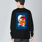 アンドウワカの卓球 Big Long Sleeve T-Shirt