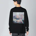 烏帽子 眇眼のマジックアワー〜~ Big Long Sleeve T-Shirt