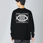 AURA_HYSTERICAのMISKATONIC UNIVERSITY Big Long Sleeve T-Shirt