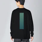 The Flos の02 Black (黒) ビッグシルエットロングスリーブTシャツ