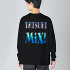 樹樹JUJUのクラゲ惑星 Big Long Sleeve T-Shirt