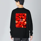 %PHZAKEのPHZAKE(ふざけ) / ストロベリー Big Long Sleeve T-Shirt