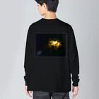 key:のphoto - 線香花火 - ビッグシルエットロングスリーブTシャツ