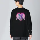 RIKAの【girl】天使と悪魔 Big Long Sleeve T-Shirt