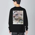 カラフルタピオカのスペーススプレーロングTシャツ Big Long Sleeve T-Shirt