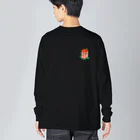 ミュージアムショップトーキョー/museum shop TOKYOの歌川国芳　金魚づくし　玉や玉や　ロゴ版 Big Long Sleeve T-Shirt