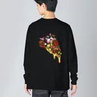 出雲がらのおいしいボステリpizza Big Long Sleeve T-Shirt