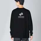 UROKODO Official Web Shopの白ロゴ-長袖BIGシルエットTシャツ Big Long Sleeve T-Shirt