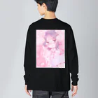 ペチコのぴんくくまさん Big Long Sleeve T-Shirt