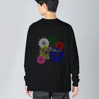 THE CANDY MARIAのSpiderweb Firework Big Long Sleeve T-Shirt