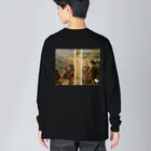 海賊猫 cocoの『うちのコ・シリーズ「大航海時代」』エリカラ エリザベス・カラー  Big Long Sleeve T-Shirt