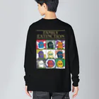 Parallel Imaginary Gift ShopのFamily Extinction Big Long Sleeve T-Shirt