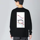 karicoccoのkaricoccoアート ビッグシルエットロングスリーブTシャツ