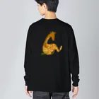 どうぶつYAのおすわりキリン Big Long Sleeve T-Shirt