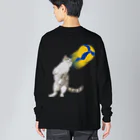 猫とやっし～ぃのアレコレのニャイスカットねこたん Big Long Sleeve T-Shirt