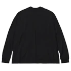 バッファ君  goods【近鉄バファローズ／1976-1996】の◉シンプルカラー【オレンジ】スタンダードポーズ Big Long Sleeve T-Shirt