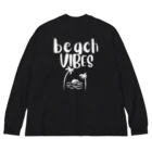 aoi.aoのBeach Vibes ビッグシルエットロングスリーブTシャツ