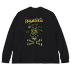 TakiGreen SHOPの“Skull Medusa” ビッグシルエットロングスリーブTシャツ